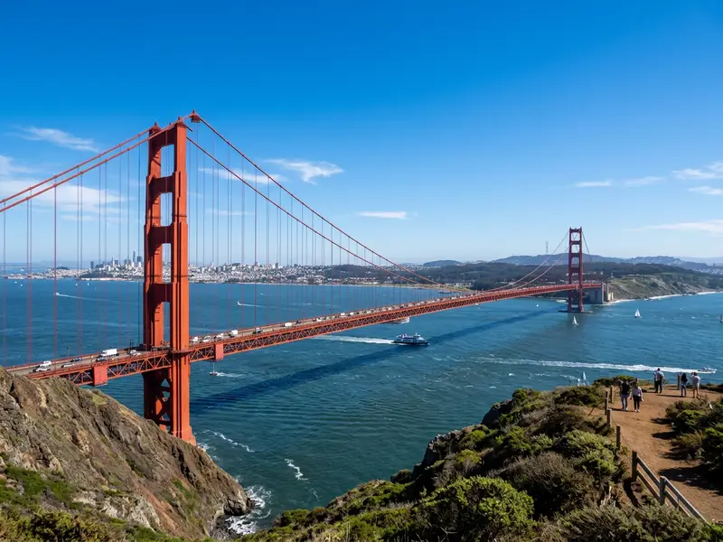 Flüge nach San Francisco buchen - Golden Gate Bridge