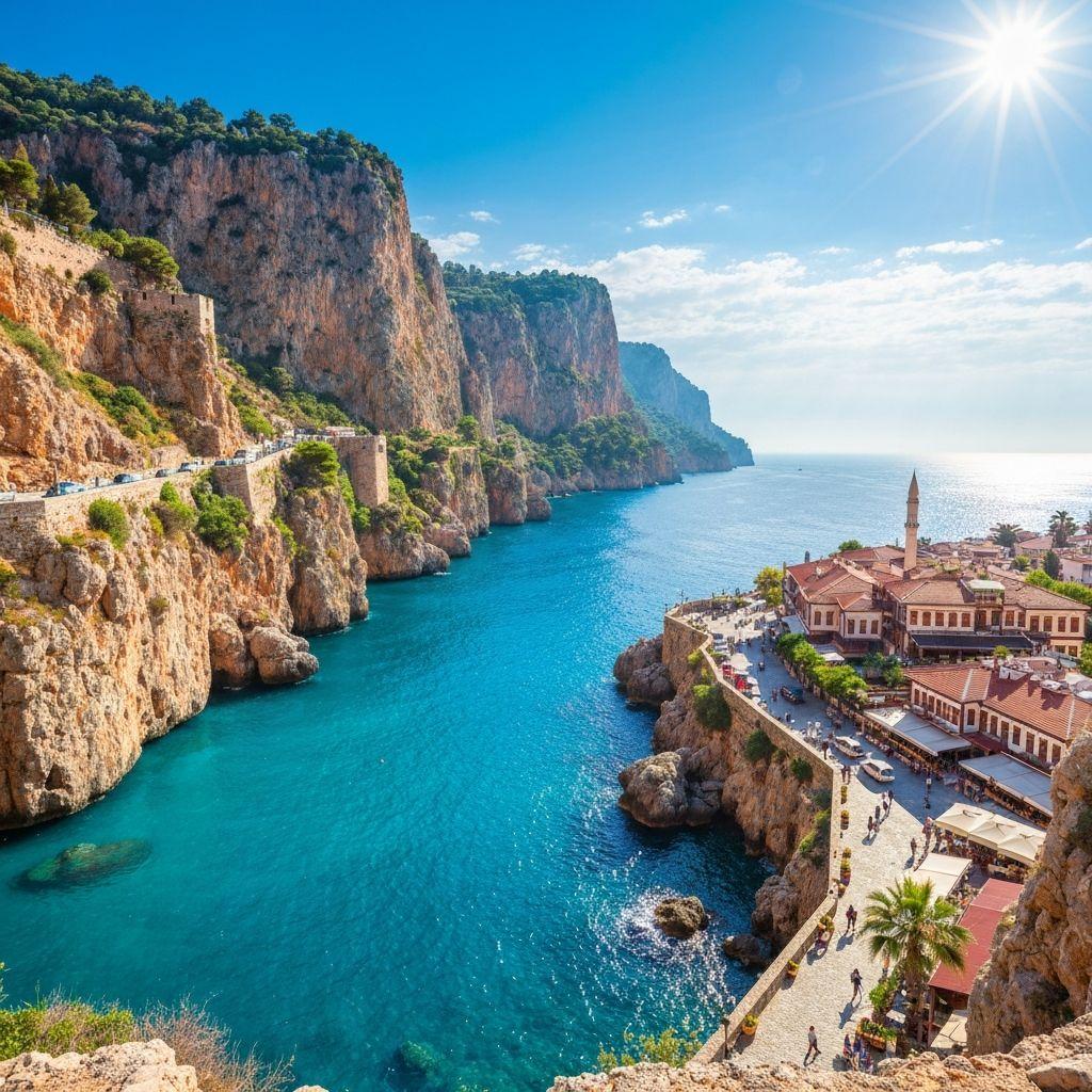 Die türkische Riviera bei Antalya - traumhafte Strände zu günstigen Preisen