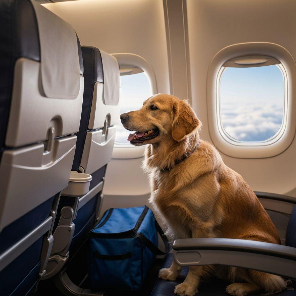 Hund im Flugzeug mitnehmen: Alle Airlines, Kosten und Regeln
