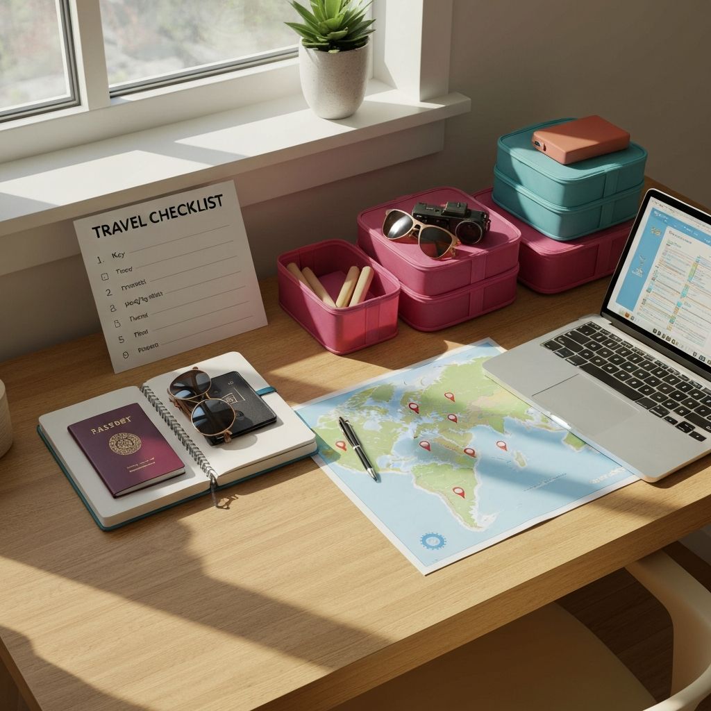 Reisevorbereitung Checkliste - Tipps für die perfekte Urlaubsplanung