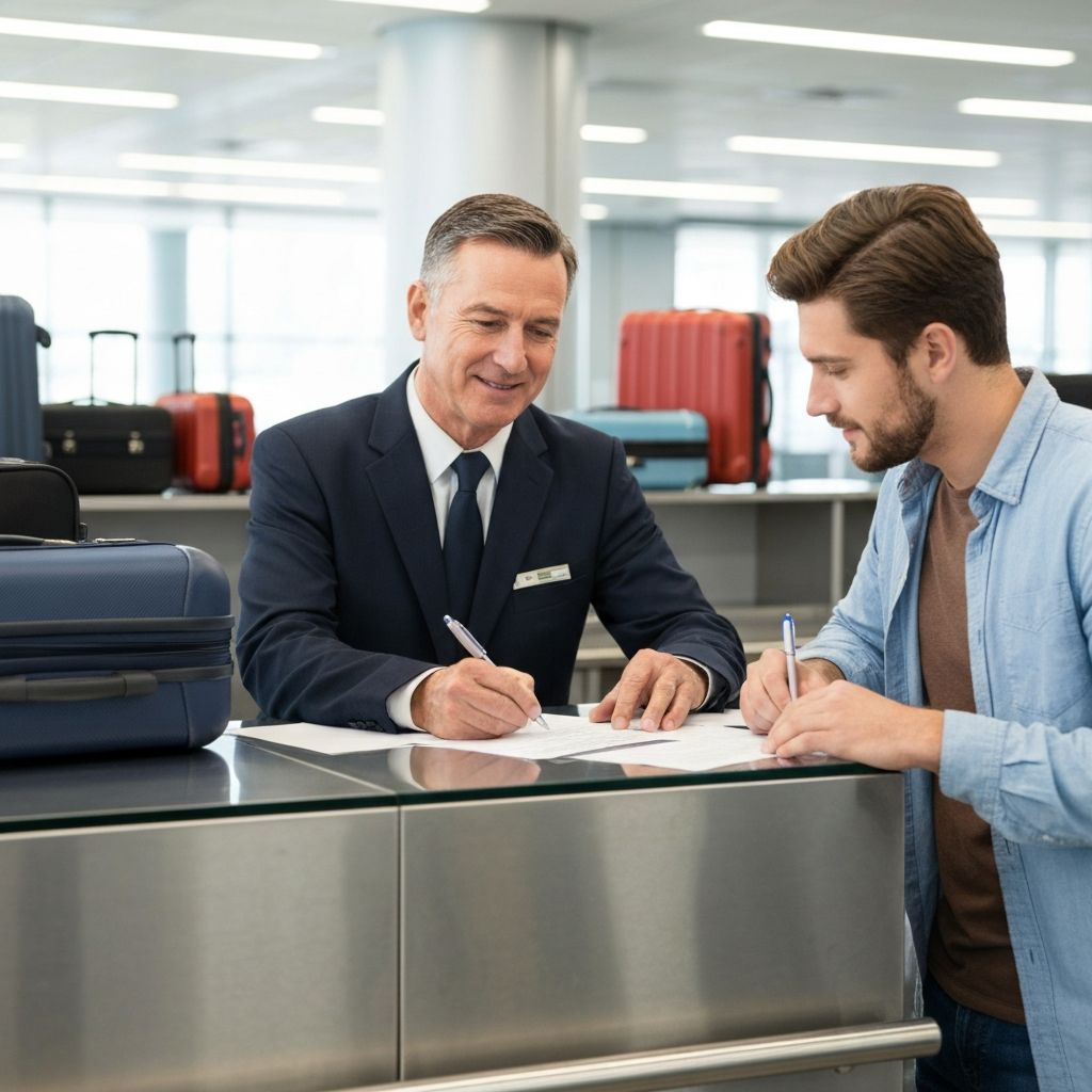 Flugzeug am Gate - Airlines haften für Gepäckschäden
