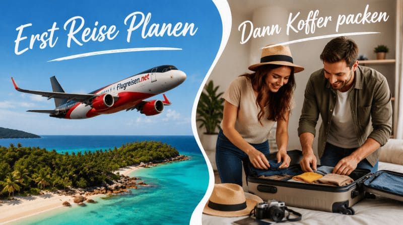 Erst Reise planen, dann Koffer packen – Flugreisen.net