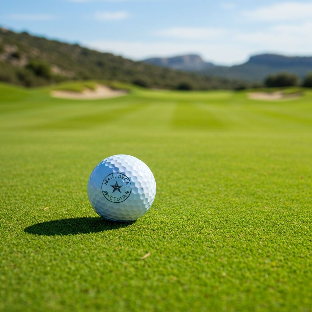 Golfballstempel - Personalisierte Golfbälle für Golfreisen