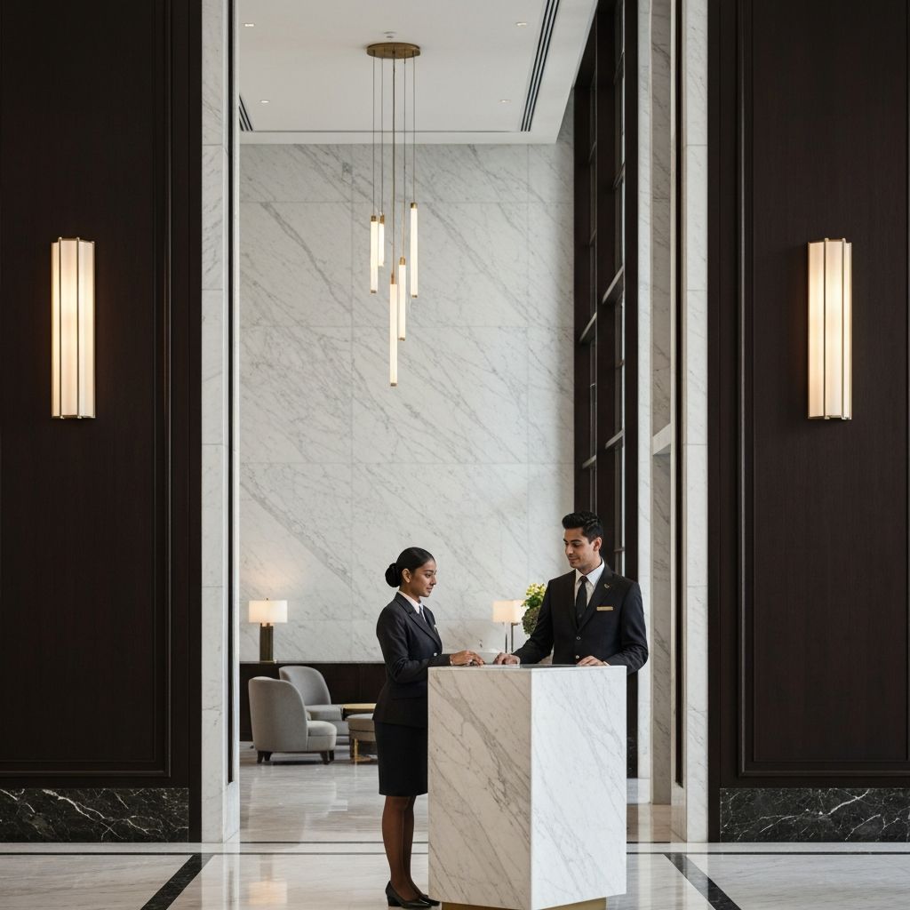 Hotelsuche FAQ - Hotel Check-in Rezeption