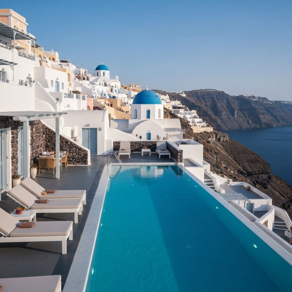 Canaves Oia Santorini Boutique Hotel - Luxuriöse Suiten mit Caldera Blick und Infinity Pool