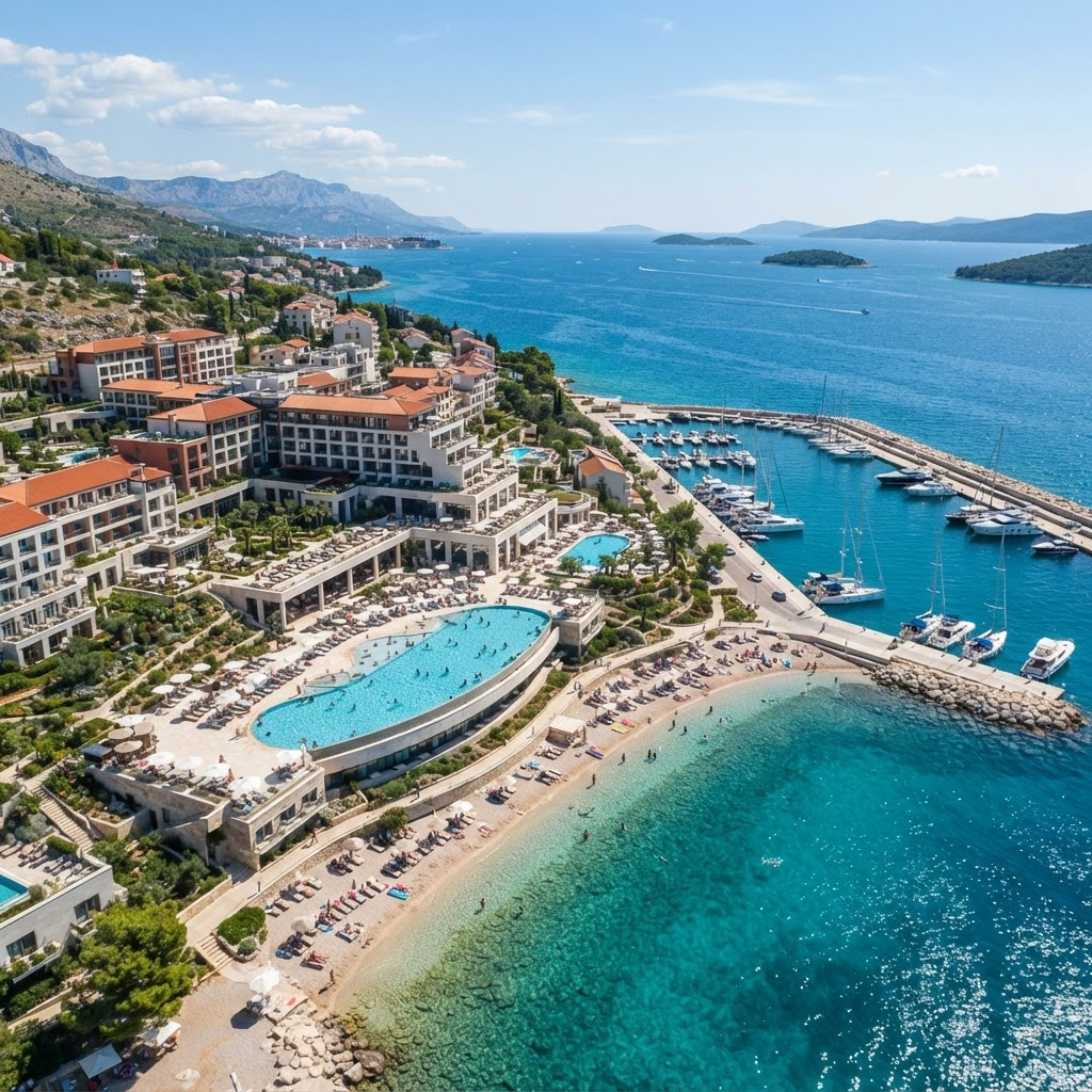 Le Méridien Lav Split Kroatien - Luxusresort mit Privatstrand und Jachthafen