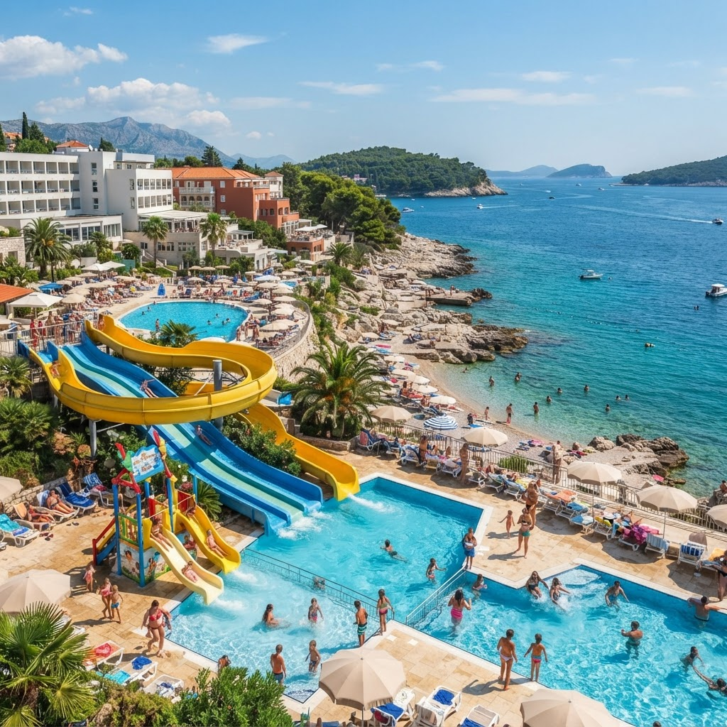 Valamar Lacroma Dubrovnik Kroatien - Familienresort mit Wasserpark an der Adria