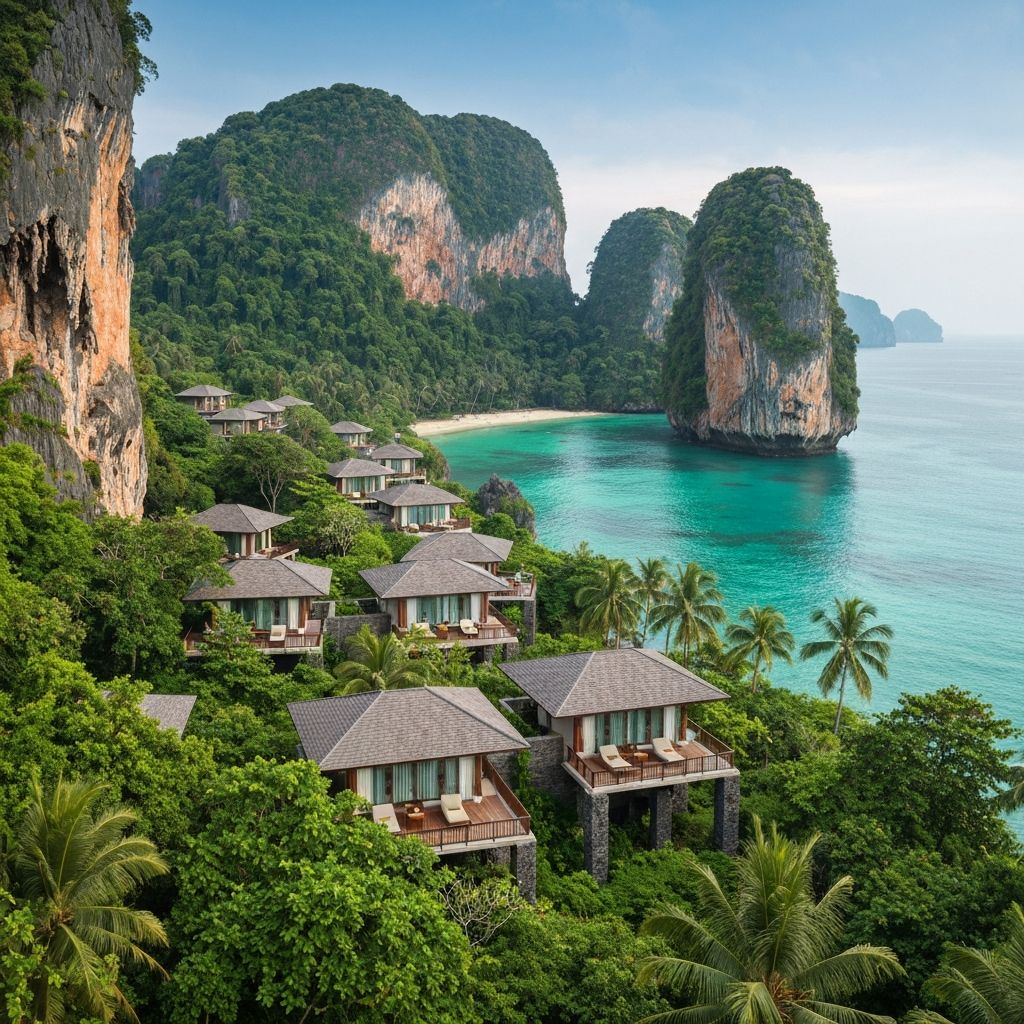 Rayavadee Krabi - Luxusresort im Nationalpark