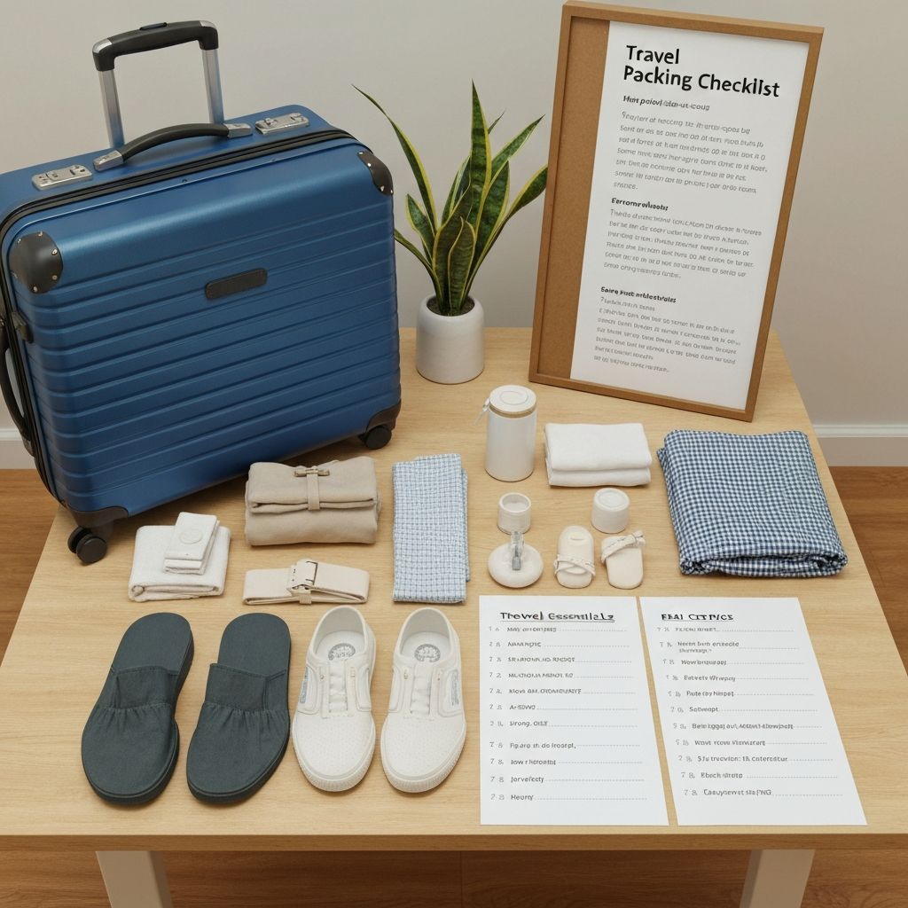 Koffer packen für den Urlaub